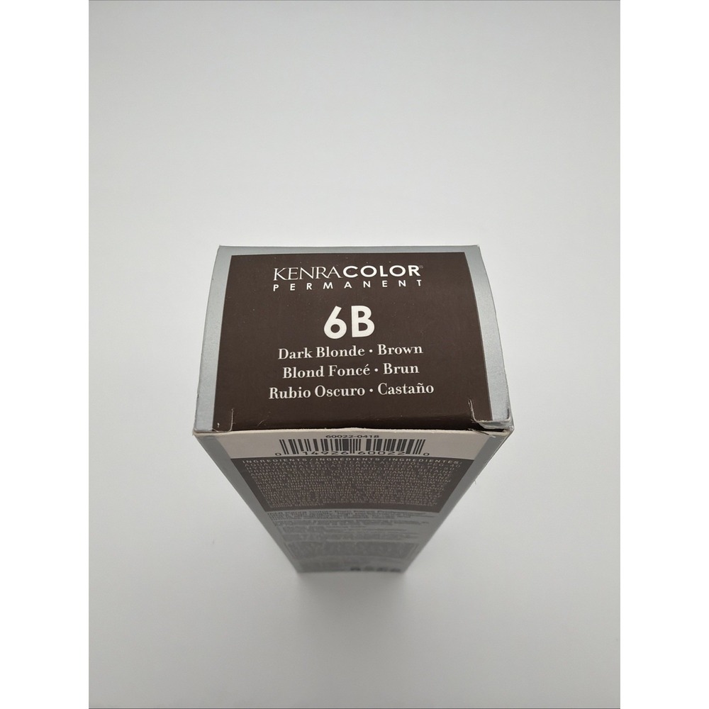 Kenra Permanent Hair Color 3 oz - 6B‎ Dark Blonde Brown NEW